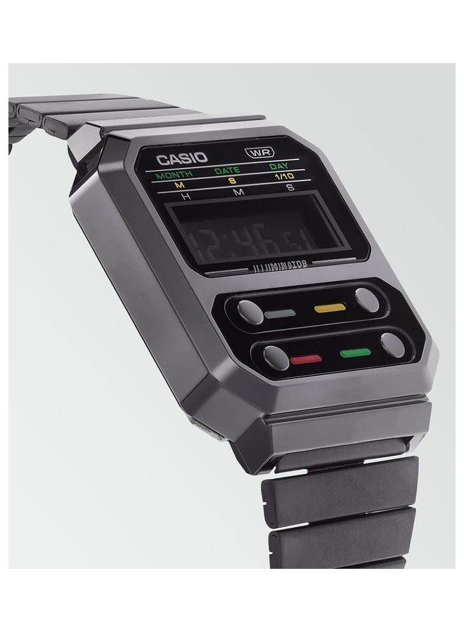 كاسيو ساعة يد رقمية بتصميم كلاسيكي للشباب - Image 3