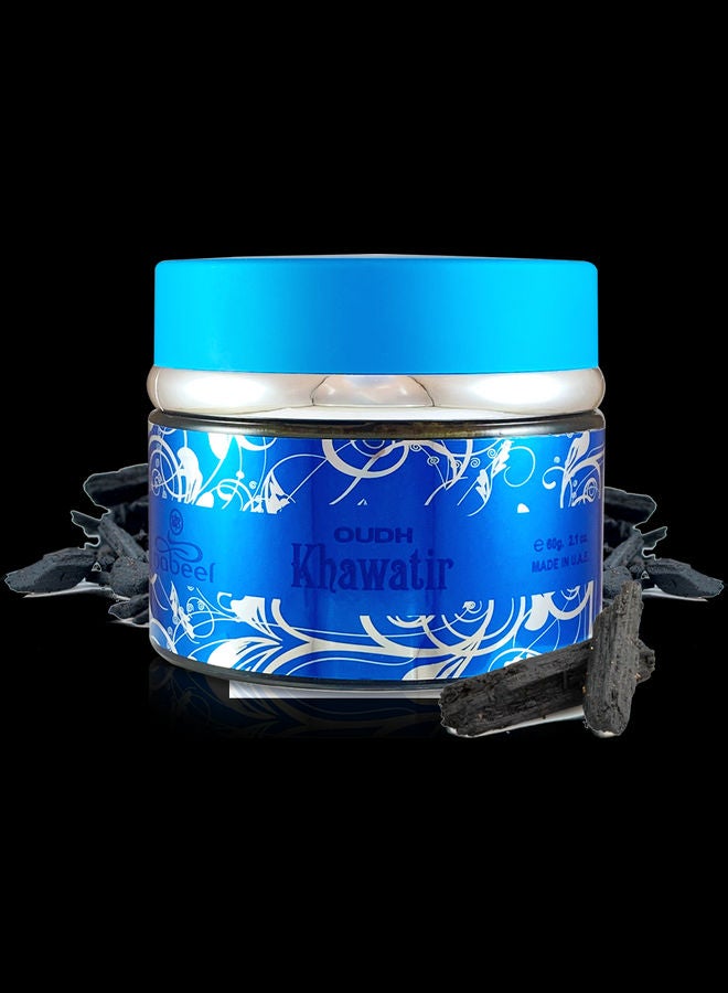 نبيل عود خواثر 60 غرام أزرق  - Image 1