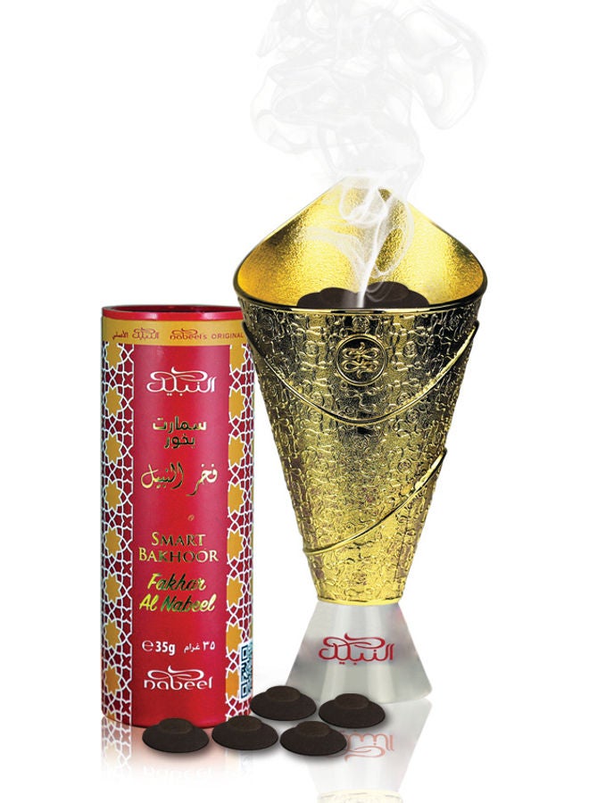 Nabeel Smart Bakhoor Fakhar Al 35 Grams Red - Image 2