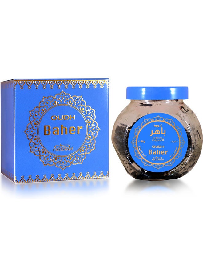 نبيل عود باشر 40 غرام أزرق  - Image 3