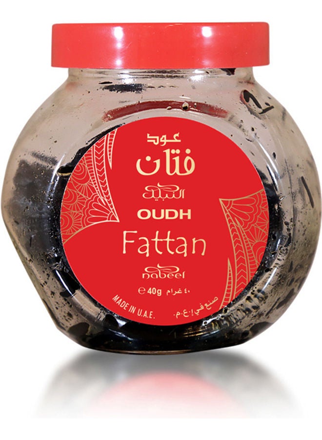 نبيل عود فاتان 40 غرام لون أحمر. - Image 1