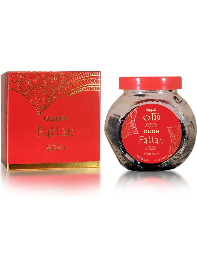 نبيل عود فاتان 40 غرام لون أحمر. - Image 3