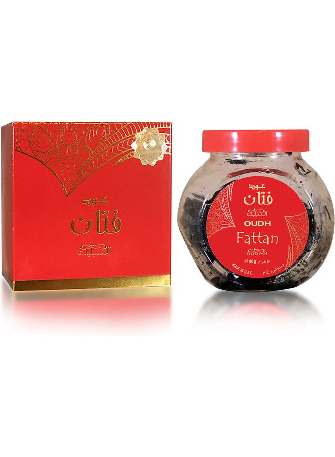 نبيل عود فاتان 40 غرام لون أحمر. - Image 2