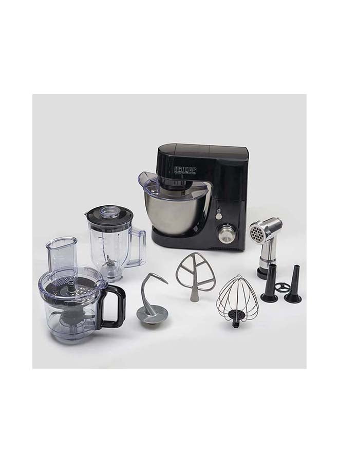 evvoli Kitchen Machine With Extensive Accessories 4.5 L 1000.0 W EVKA-KM45B Grey  - Image 3