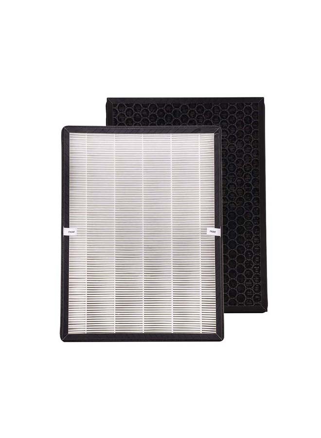 evvoli Replacement Hepa Filter For evvoli Air Purifier Filter 43 Black  - Image 1