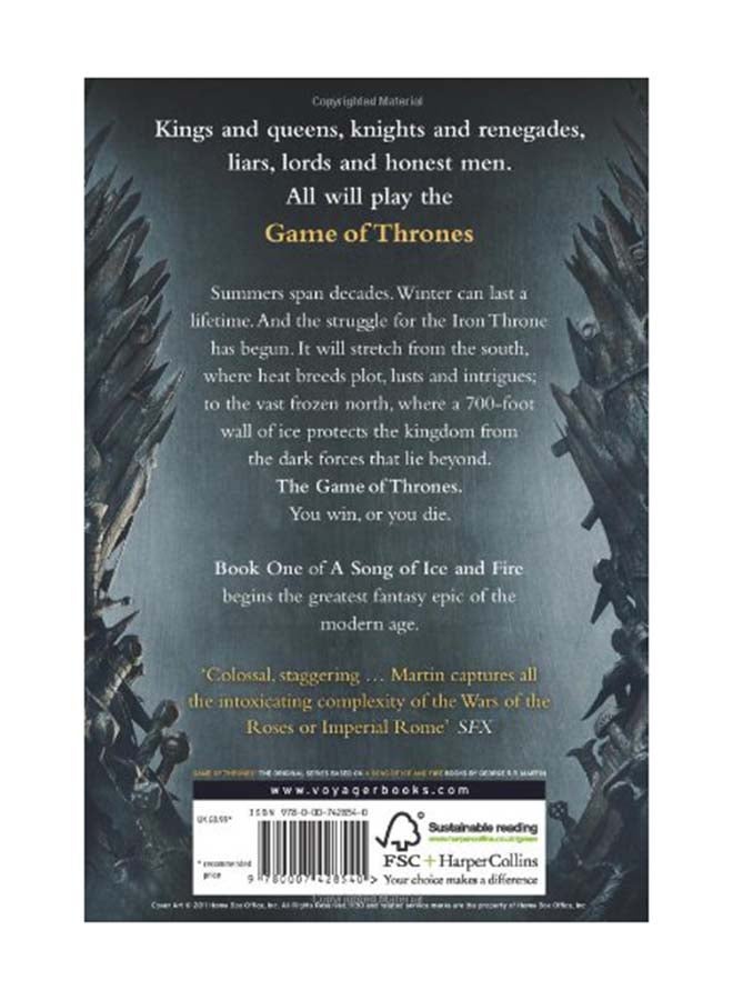 A Song of Ice and Fire - Paperback English by George R.R. Martin - 12/7/2012 - Image 4