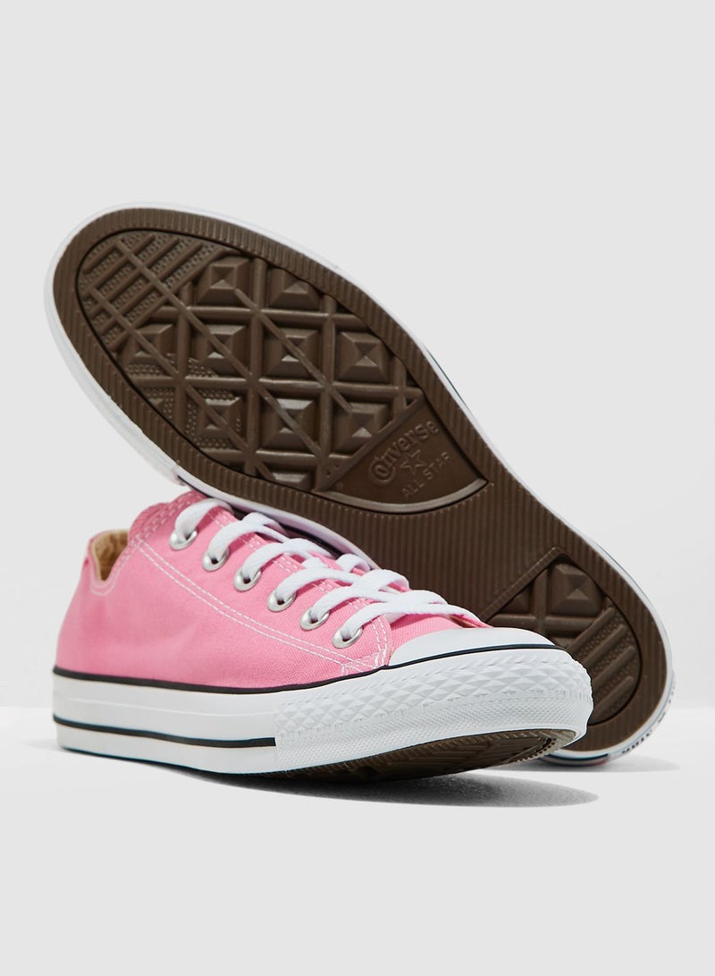 CONVERSE Women's Chuck Taylor All Star Low Top Sneakers Pink - Image 4