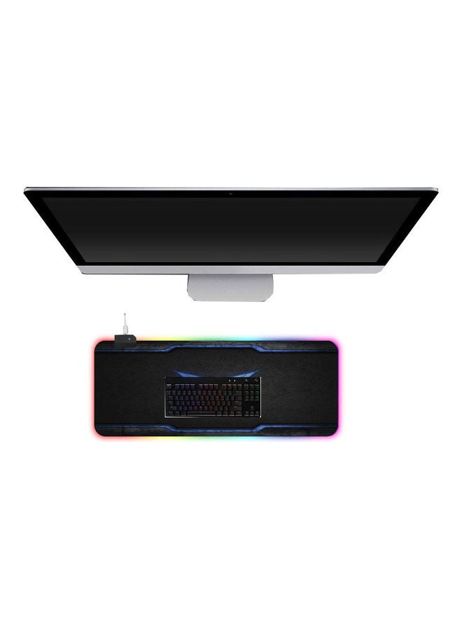 HXSJ Gaming RGB Keyboard Mouse Pad 80x30centimeter Logo 2 -wired  - Image 3
