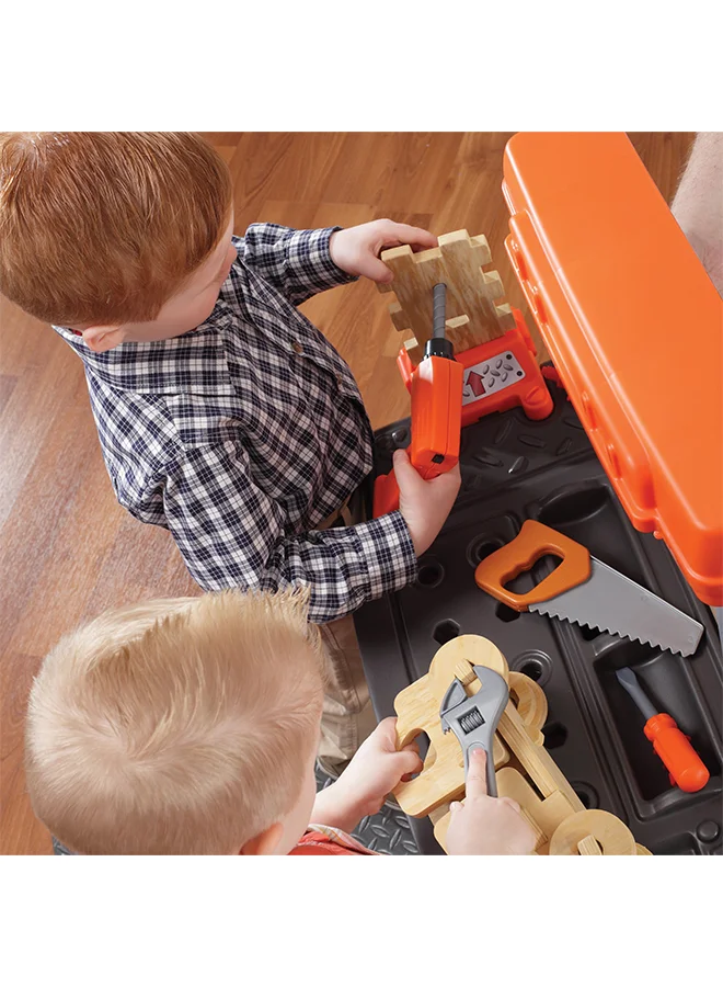 ستيب2 Handyman Workbench For Kids Orange