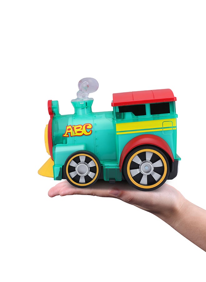 BB Junior Push & Glow - Train Toy For Kids Green 22.86x15.24x16.51cm  - Image 3