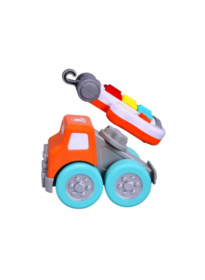 BB Junior Tow Truck With Guitar Multicolour 24.77x14.61x21.59cm  - Image 4