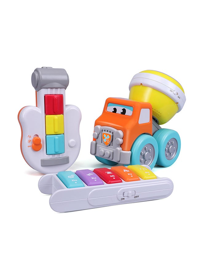 BB Junior 3 In 1 Drive N Rock Musical Gift Set Multicolour 46.99x14.61x21.59cm  - Image 3