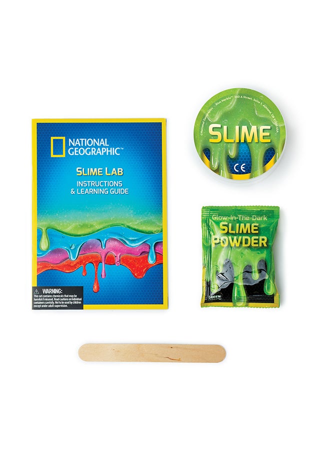 NATIONAL GEOGRAPHIC - Glow In The Dark Slime Lab 18.4x6x25.4cm - Image 1