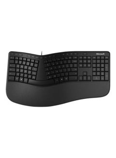 Ergonomic Wired Keyboard LXM-00020 Black