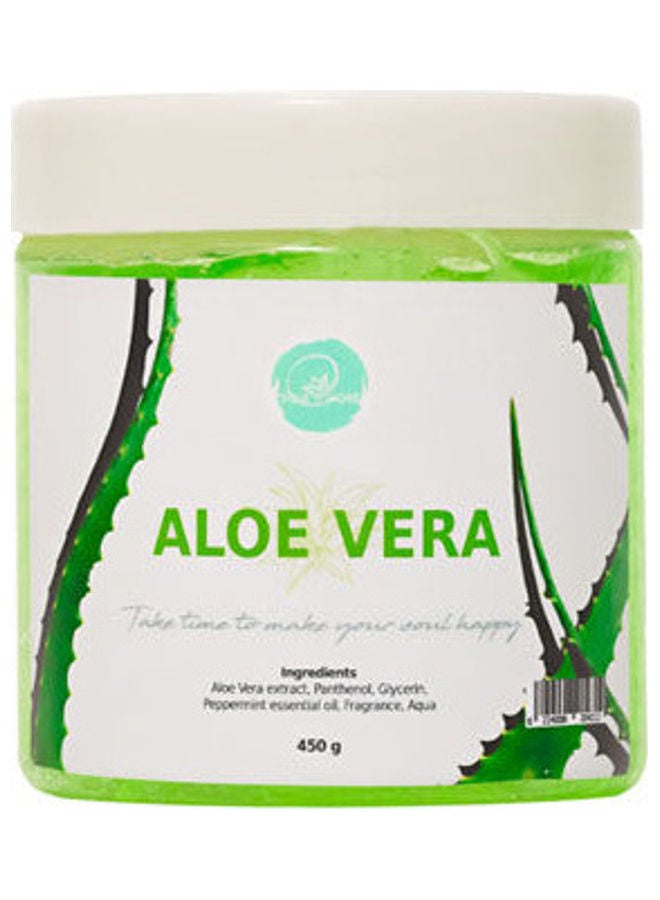 SOUL & MORE Aloe Vera Gel With Peppermint 450grams 