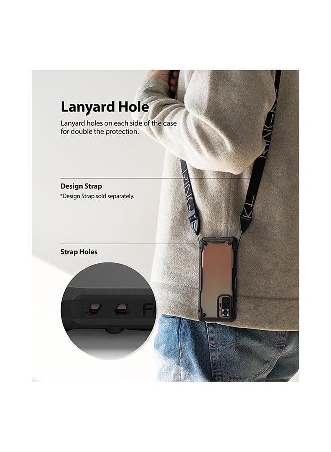 Ringke Shock Absorption TPU Bumper Case Cover For Xiaomi Redmi Note 10 Pro/10 Pro Max Black - Image 2