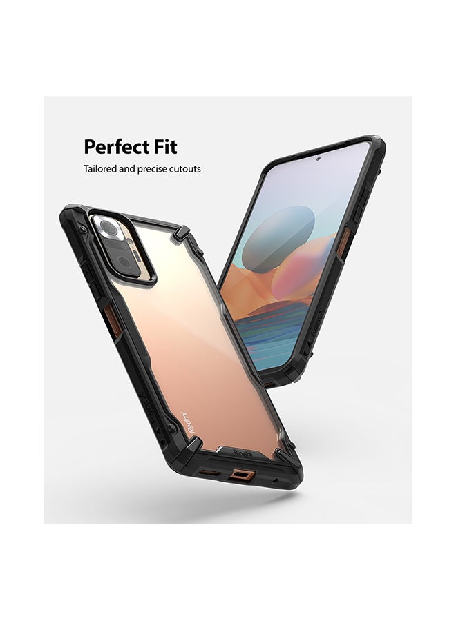 Ringke Shock Absorption TPU Bumper Case Cover For Xiaomi Redmi Note 10 Pro/10 Pro Max Black - Image 3