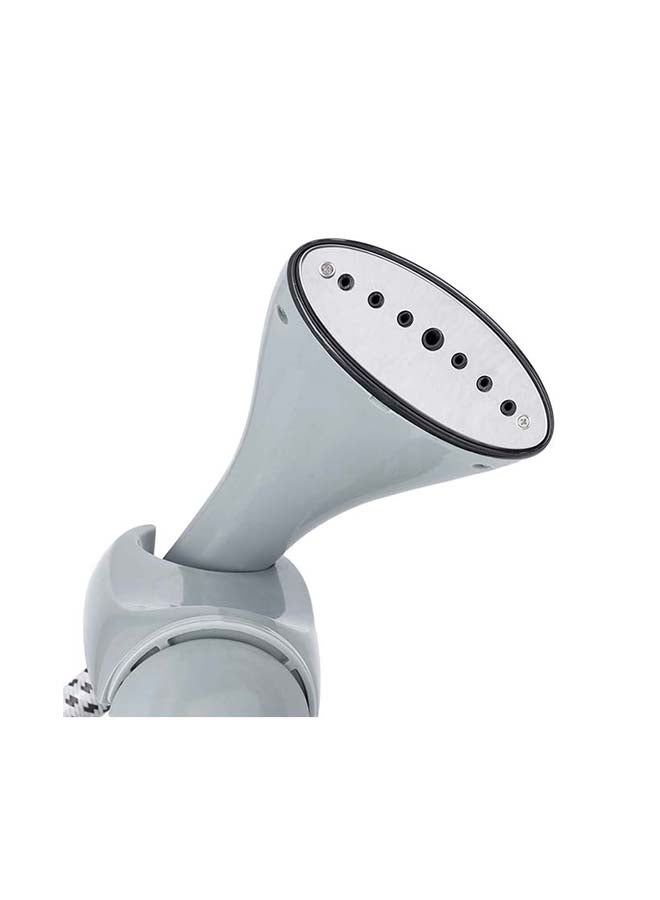 Garment Steamer Thermostat Protection1.3L Water Tank Powerful Steam Aluminium Pole Heating Time: 35-45 Seconds 11 Positions 1.3 L 2000 W GGS25033 White/Grey 