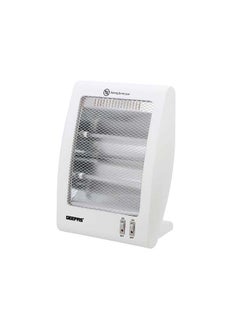 GEEPAS Quartz Heater| High Performance Heater with 2 Heating Power| Quartz Tubes with Instant Heating and Automatic Tip-Over Protection| Long and Equably Heating| Light-Weight and Portable| 2 Years Warranty 800.0 W GQH28522 White  - Image 1