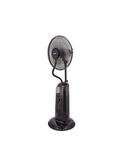 GEEPAS 16" Mist Fan With LCD Display & Remote Control 3 Speed Setting & Breeze Modes  Oscillation & Tilt Function  0.5-7.5H Timer Function  Transparent Water Tank  Home & Office Use 0.0 L 75.0 W GF21161 Black  - Image 3