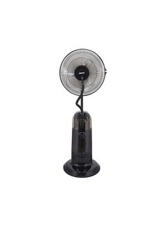 GEEPAS 16" Mist Fan With LCD Display & Remote Control 3 Speed Setting & Breeze Modes  Oscillation & Tilt Function  0.5-7.5H Timer Function  Transparent Water Tank  Home & Office Use 0.0 L 75.0 W GF21161 Black  - Image 5