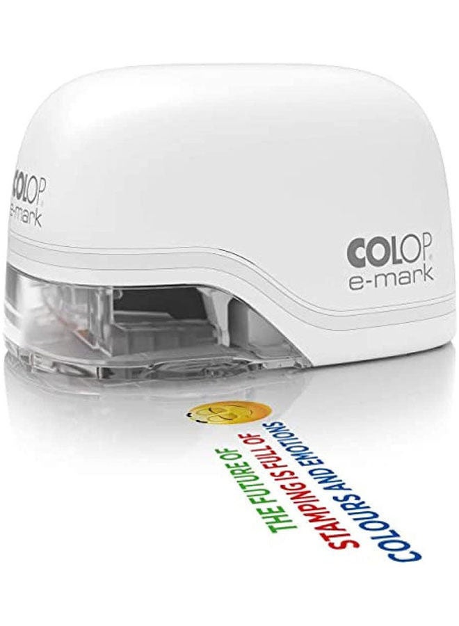كولوب جهاز طباعة إلكتروني إي مارك مُتعدد الألوان أبيض - Image 1