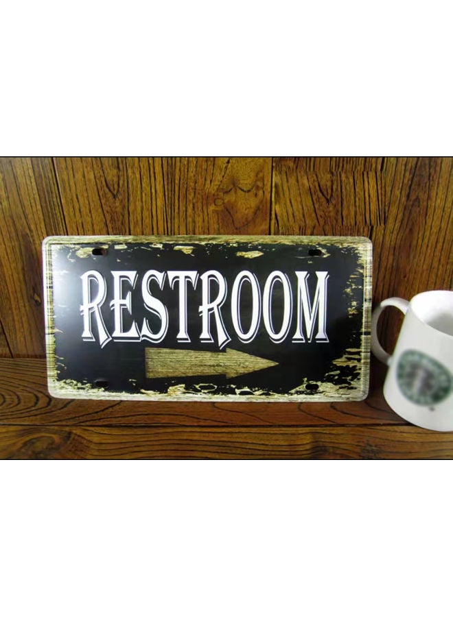 LINGWEI Vintage Feel Rustic Home Wall Decor Multicolour 30 X 30 X 0.5cm - Image 2