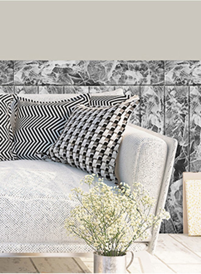 Switch - Self-Adhesive 3D Foam Wallpaper Water Proof, Soft Child Safe, Spillage Proof Marble 70 x 70 x 0.5cm - Image 1