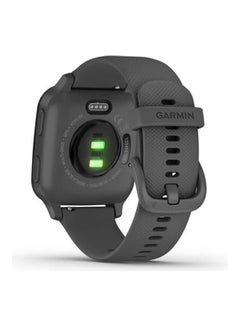 GARMIN Venu Sq - 40.6MM - Up To 6 Days Of Battery Life - 1.3 inch Liquid Crystal Display, Scratch Resistant, Corning Gorilla Glass 3, Heart Rate Monitor, All Day Stress Monitor, Touch To Pay, Smart Notification, iOS and Android Compatible Grey  - Image 2