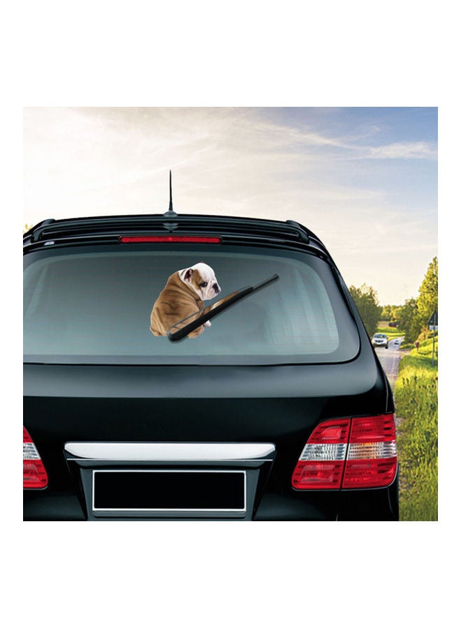 Generic - Dog Cartoon Window Wiper Car Sticker - Image 1