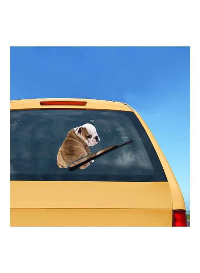 Generic - Dog Cartoon Window Wiper Car Sticker - Image 1