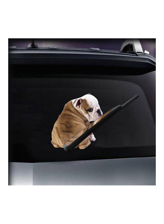 Generic - Dog Cartoon Window Wiper Car Sticker - Image 1