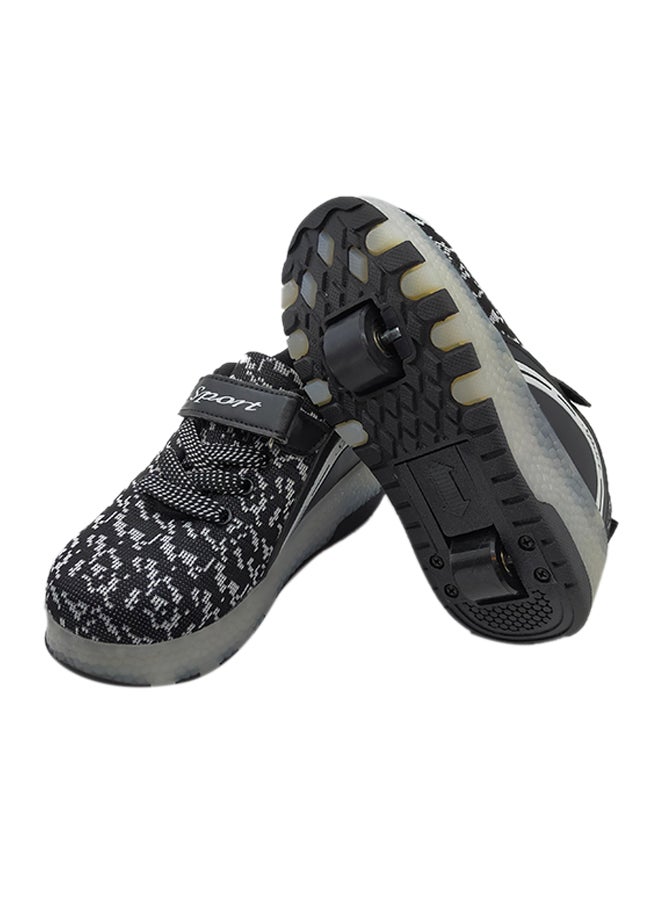 Generic Roller Skates Shoes With Single Wheel 28 EU  - Image 2