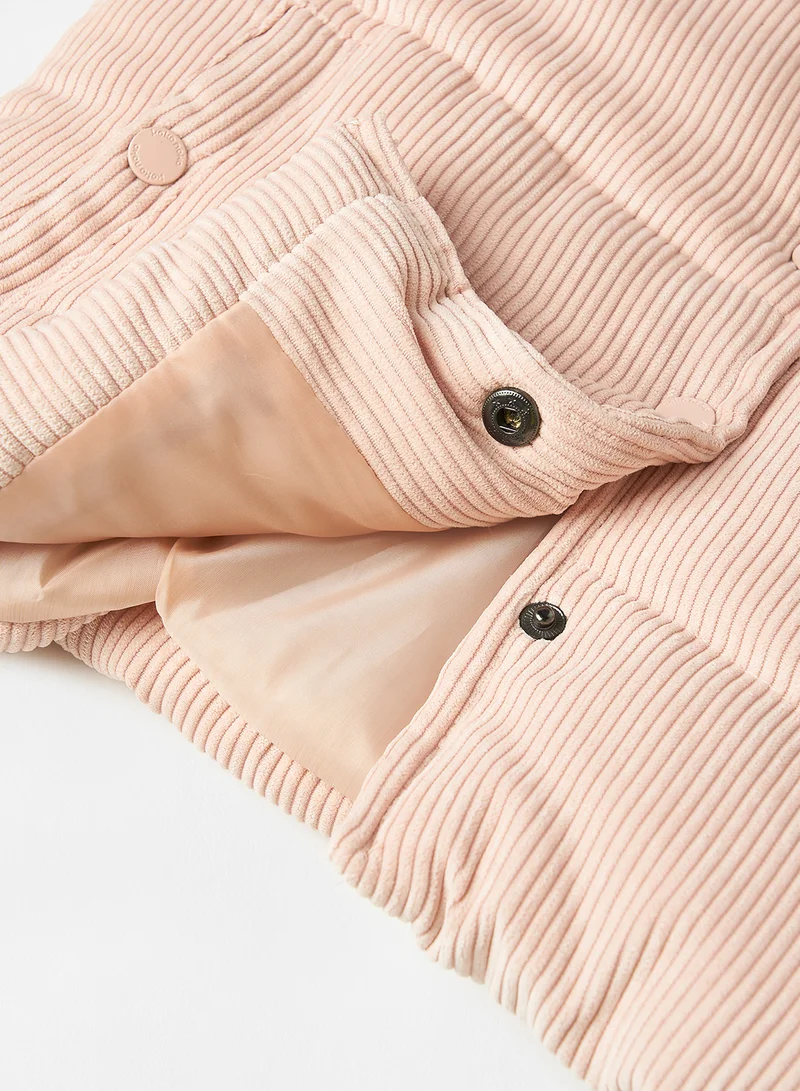 koko noko Kids/Teen Corduroy Jacket Pink