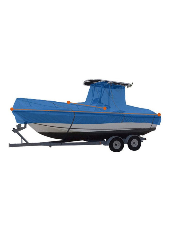 Generic Heavy Duty 210D Waterproof Boat Cover Fits For Boats 22-24FT  - Image 2