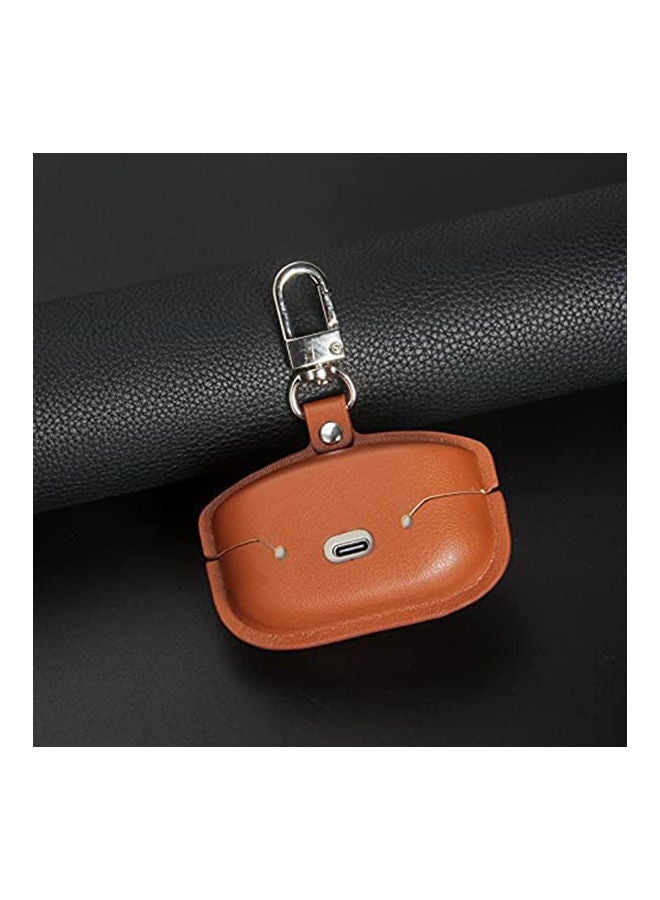 Protective Case Cover For Sony WF 1000XM4 Brown  - Image 2