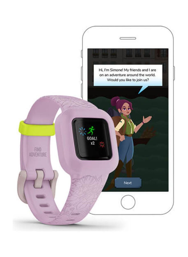 GARMIN Vívofit JR 3 Fitness Tracker Purple  - Image 1