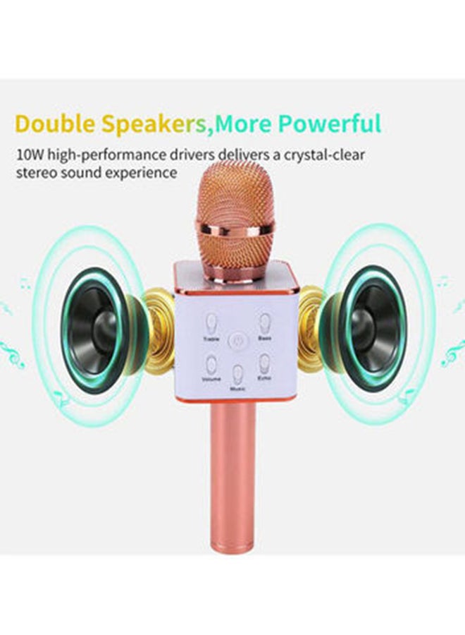 Bluetooth Wireless Karaoke Multi-Functional Microphone HBN60002016 Copper  - Image 2