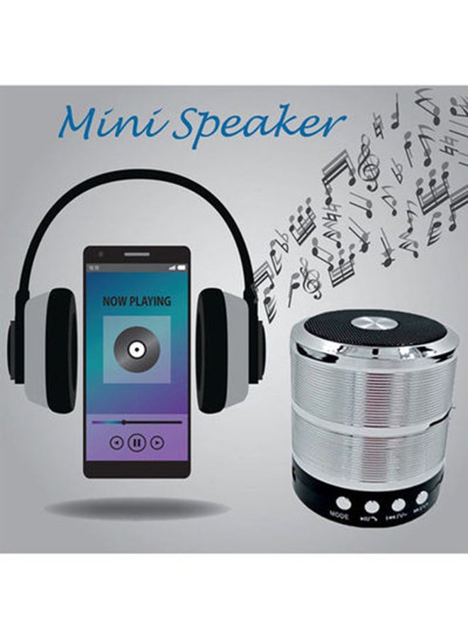 Bluetooth Mini Wireless Speaker HBN60001760 White/Black - Image 4