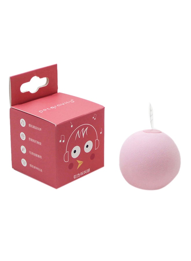 Kidle Cat Simulation Animal Vocal Call Ball Pink 5x5x5cm - Image 1
