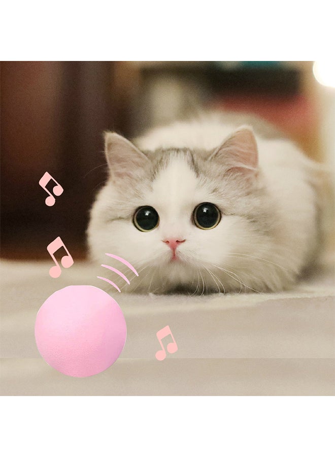 Kidle Cat Simulation Animal Vocal Call Ball Pink 5x5x5cm - Image 4