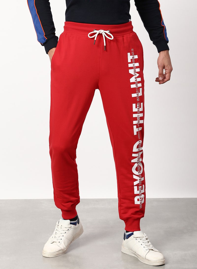 Regular Fit Joggers Red - v1636972835/N48942311V_1