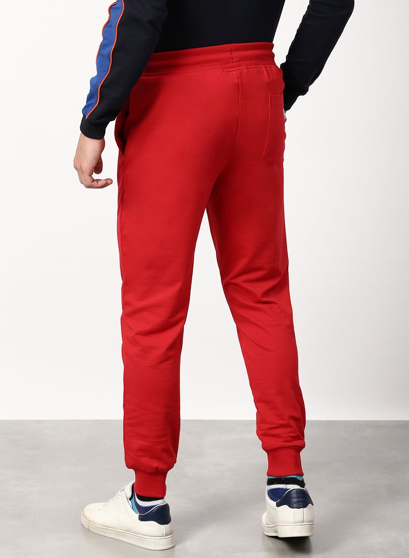 Regular Fit Joggers Red - v1636972835/N48942311V_3