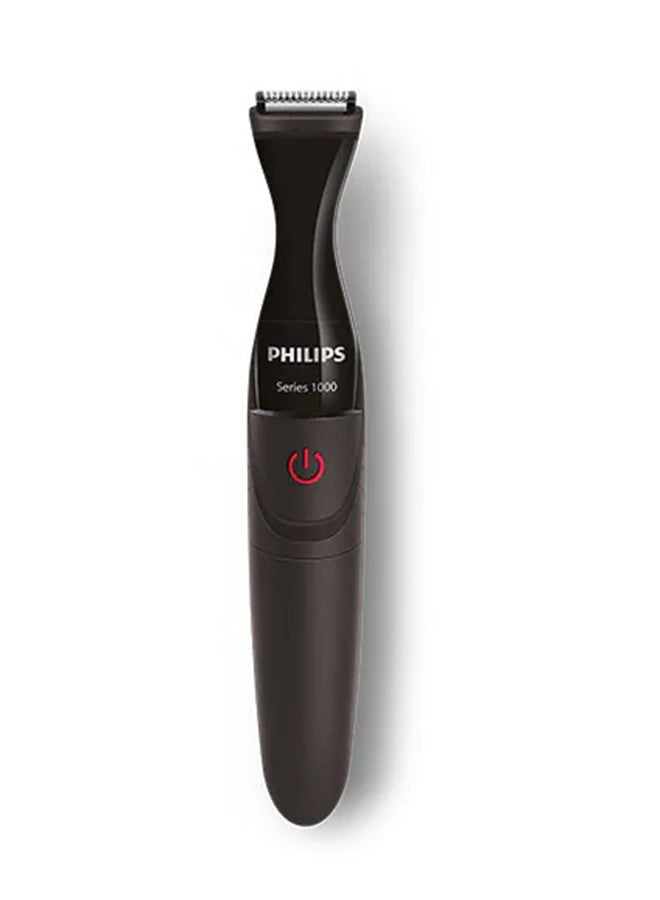 Philips - Multigroom Series 1000 Ultra Precise Beard Styler Grey/Black - Image 1