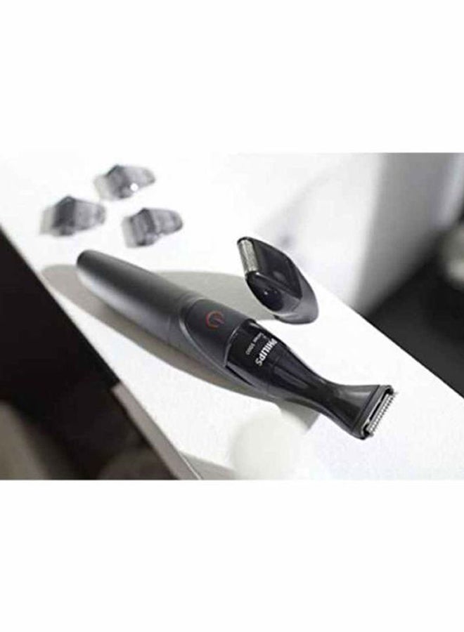 Philips - Multigroom Series 1000 Ultra Precise Beard Styler Grey/Black - Image 1