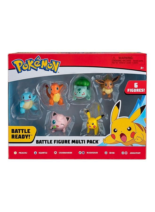 Pokemon - 6-Piece Battle Figure Multipack - Image 1