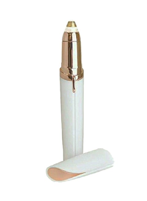 Electric Eyebrow Trimmer Rose Gold/White 8cm