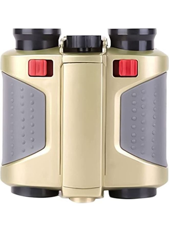 Digitek - Auto-Retractable Focusing Multi-Function Night Vision Device Binoculars with Lights Scope 4 x 30 Gold - Image 1