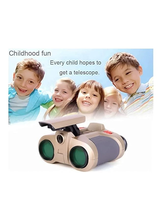 Digitek - Auto-Retractable Focusing Multi-Function Night Vision Device Binoculars with Lights Scope 4 x 30 Gold - Image 1