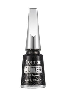 Glitter Nail Enamel GL20 Black Glitter - v1636980231/N51670132A_1